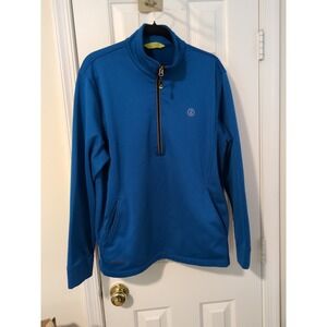 Izod PerformX  1/4 Zip  Activewear Pullover Long Sleeve  Sz M